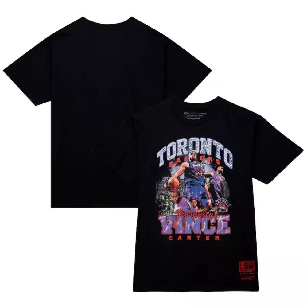 Vince Carter Mitchell & Ness Hardwood Classics T-Shirt Mens XL & 2XL MSRP $50